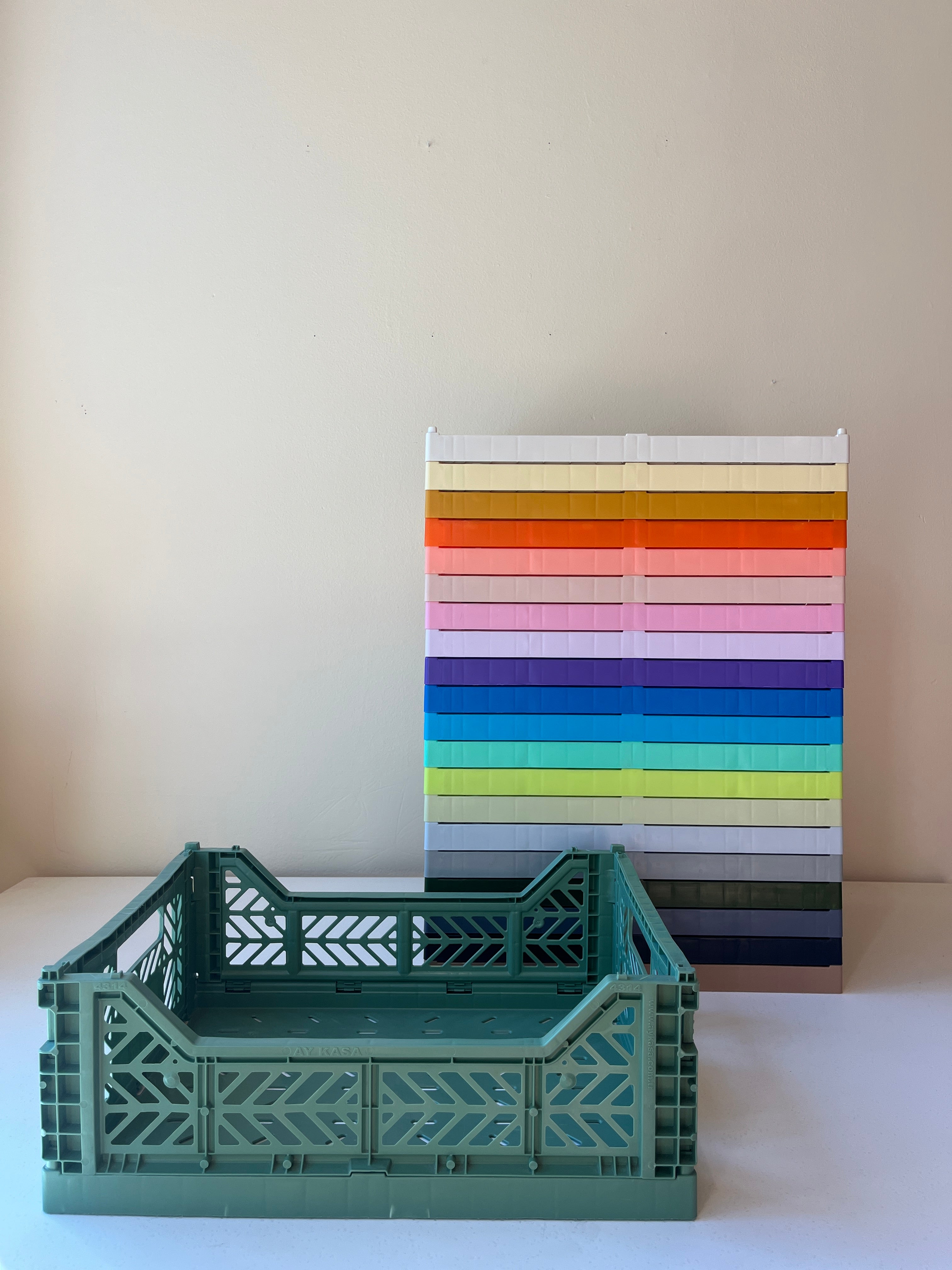 Aykasa Collapsible Color Crate | Halifax Canada | Storage Bin