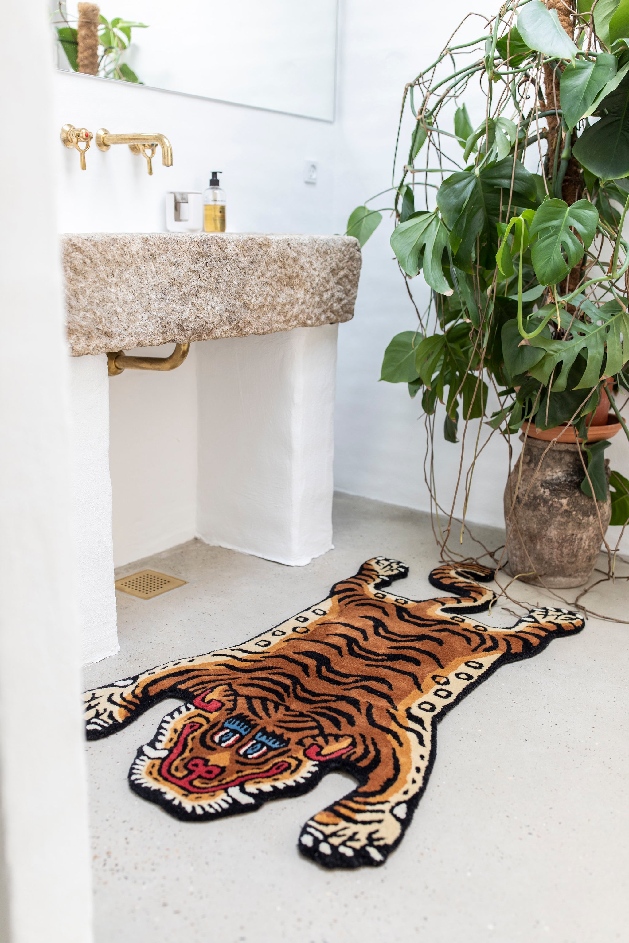 Bristol tiger rug Lサイズ 楽天市場】Lサイズ Tibetan Tiger Rug チベタンタイガーラグL
